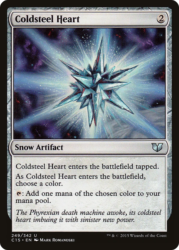 Coldsteel Heart — Commander 2015 — Magic: The Gathering