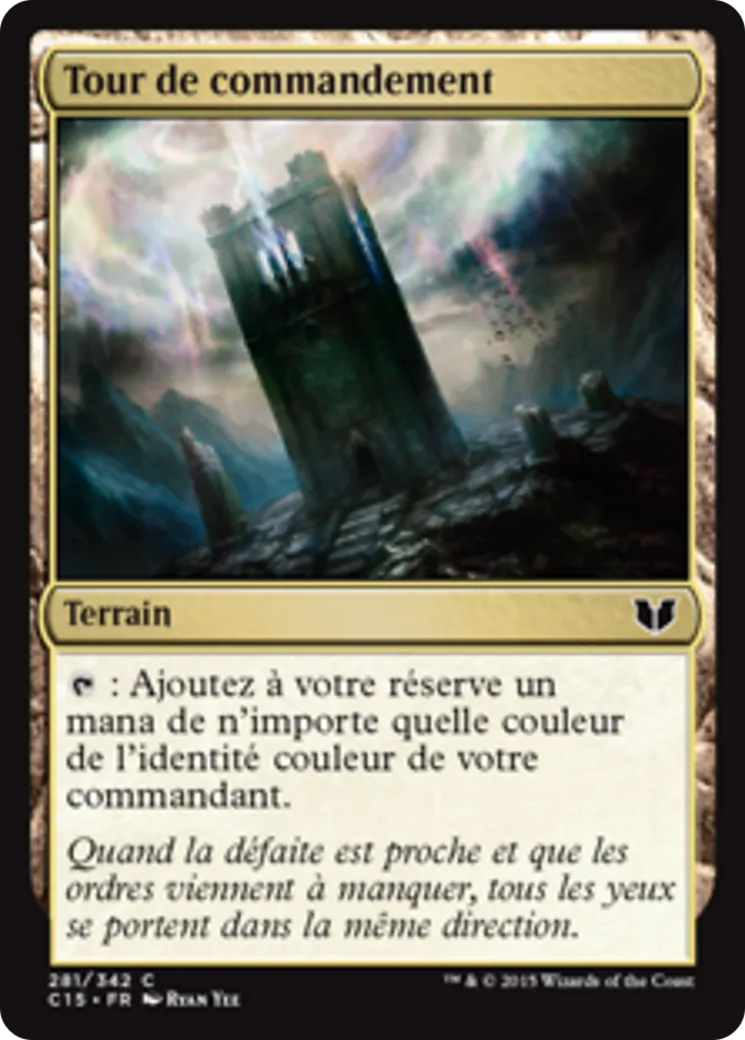 Tour de commandement — Commander 2015 — Magic: The Gathering