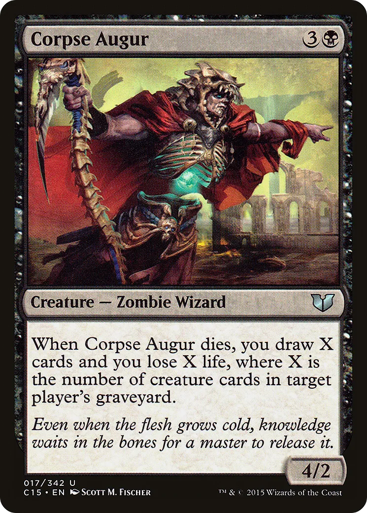 Corpse Augur — Commander 2015 — Magic: The Gathering