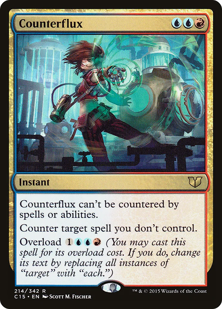 Counterflux — Commander 2015 — Magic: The Gathering