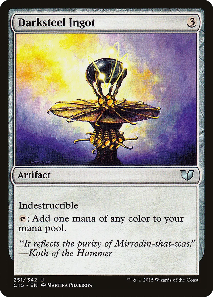 Lingot de sombracier — Commander 2015 — Magic: The Gathering
