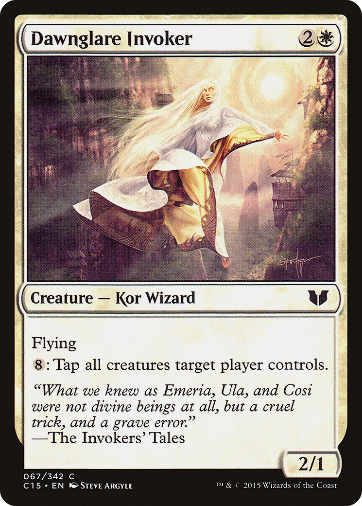 Dawnglare Invoker — Commander 2015 — Magic: The Gathering