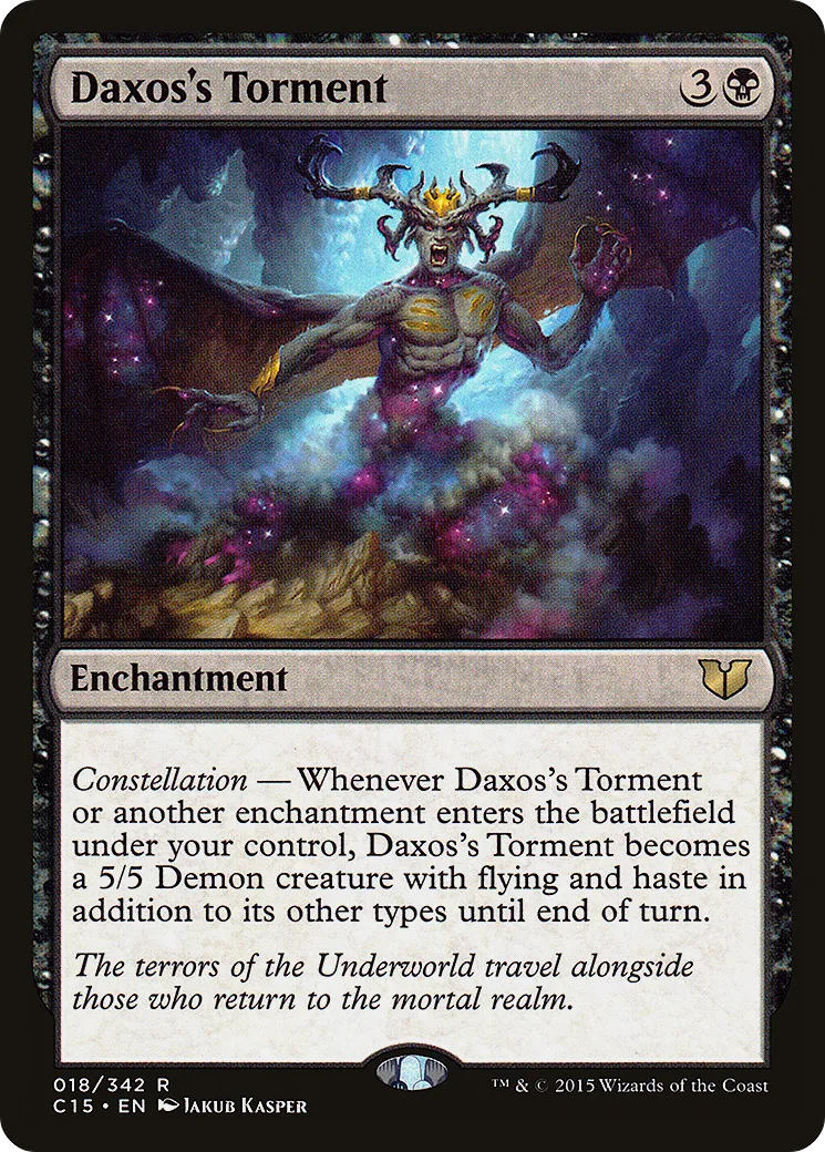 Tourment de Daxos — Commander 2015 — Magic: The Gathering