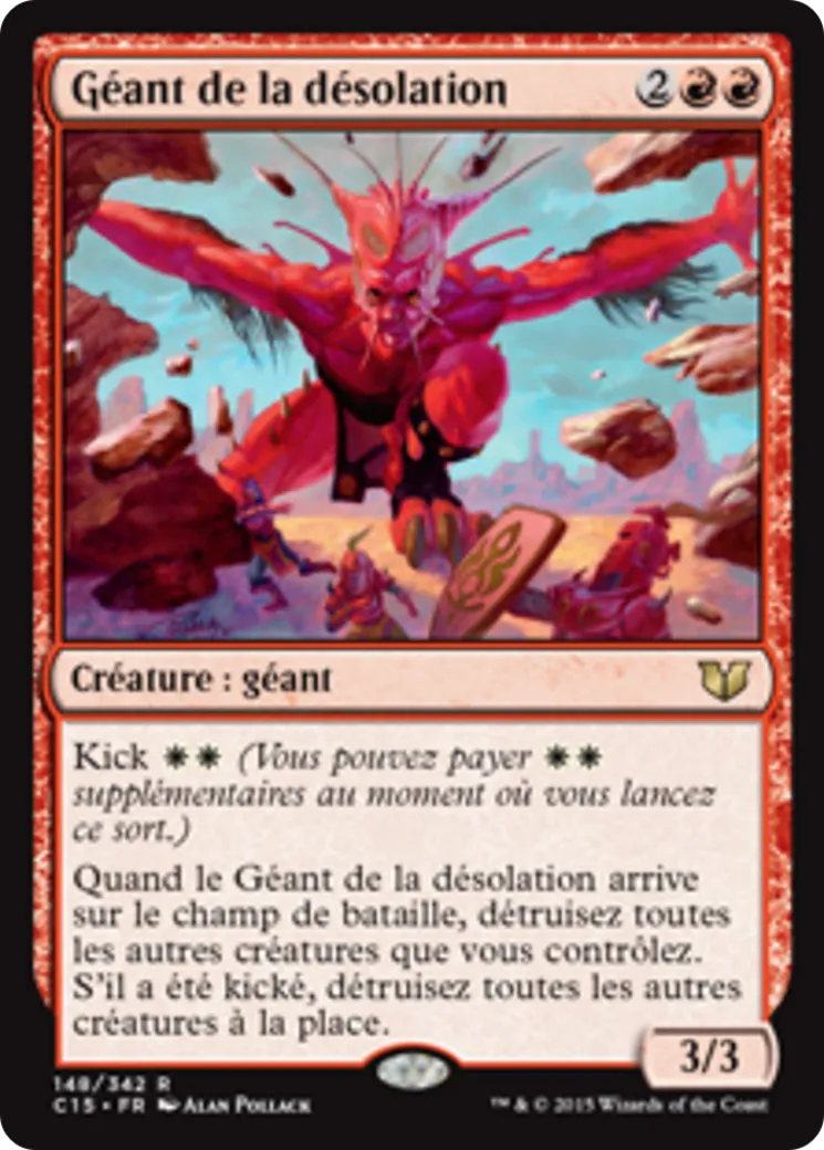 Géant de la désolation from Commander 2015 - Magic: The Gathering