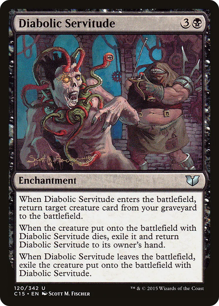 Diabolic Servitude — Commander 2015 — Magic: The Gathering