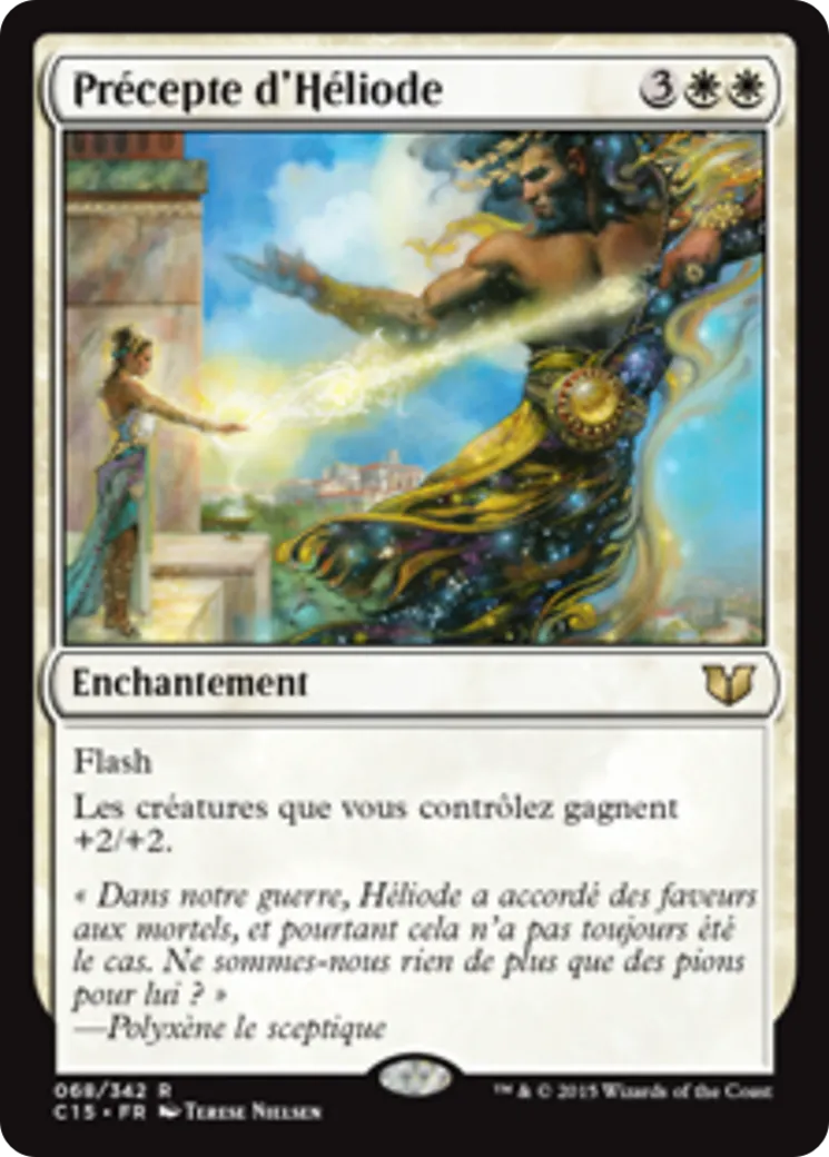 Précepte d'Héliode — Commander 2015 — Magic: The Gathering