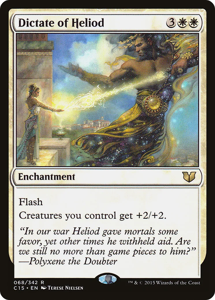 Dictate of Heliod — Commander 2015 — Magic: The Gathering