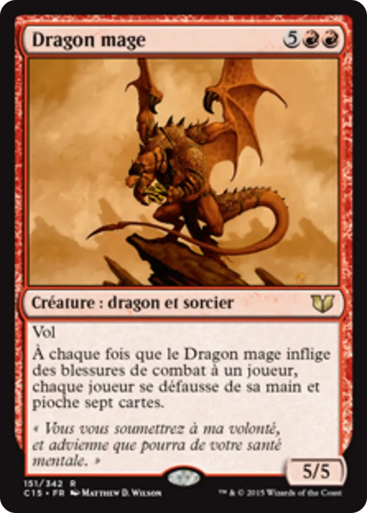 Dragon mage — Commander 2015 — Magic: The Gathering