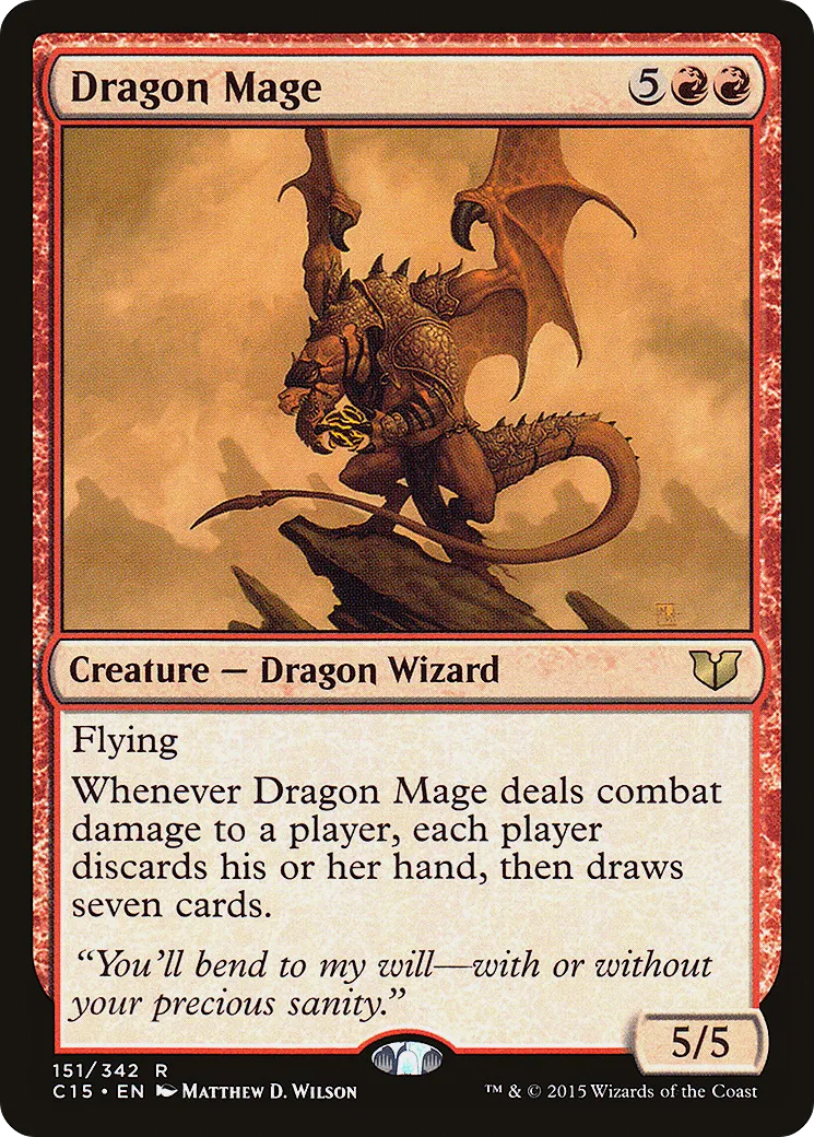 Dragon Mage — Commander 2015 — Magic: The Gathering