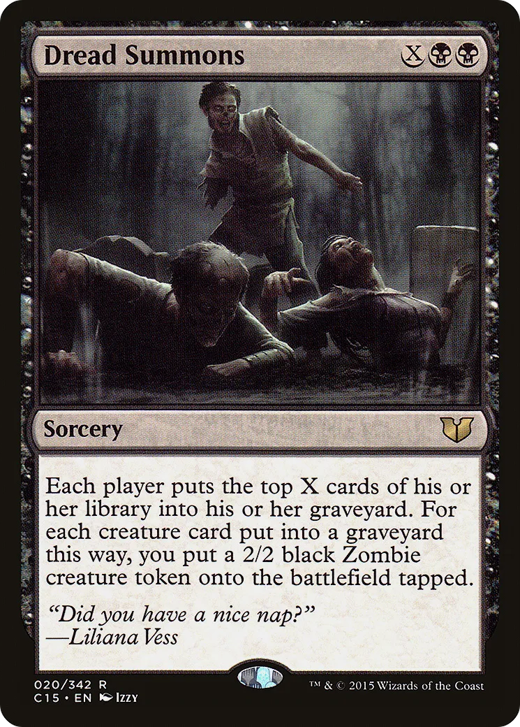 Dread Summons — Commander 2015 — Magic: The Gathering