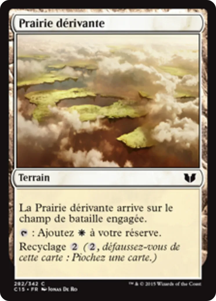 Prairie dérivante — Commander 2015 — Magic: The Gathering