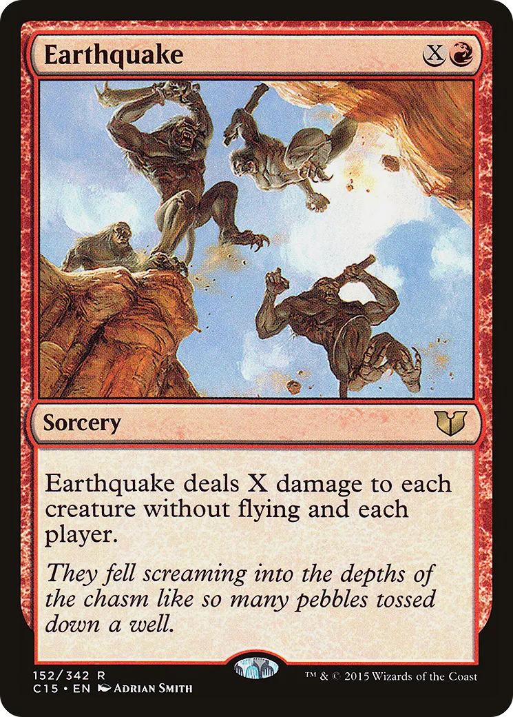 Earthquake — Commander 2015 — Magic: The Gathering
