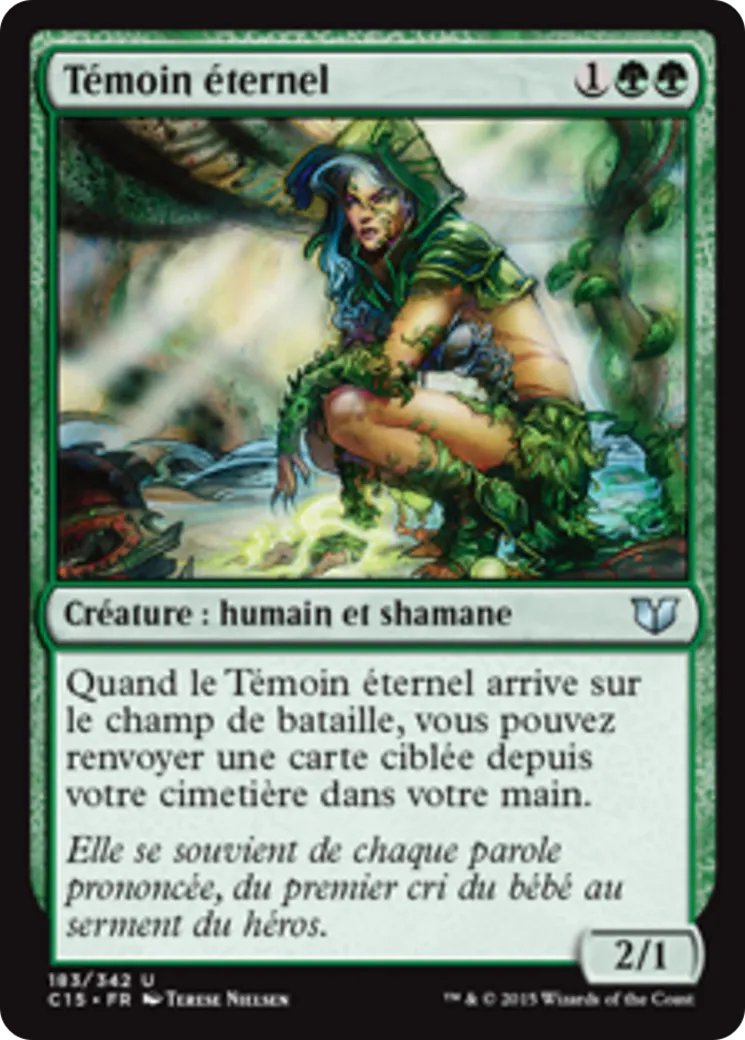 Témoin éternel — Commander 2015 — Magic: The Gathering