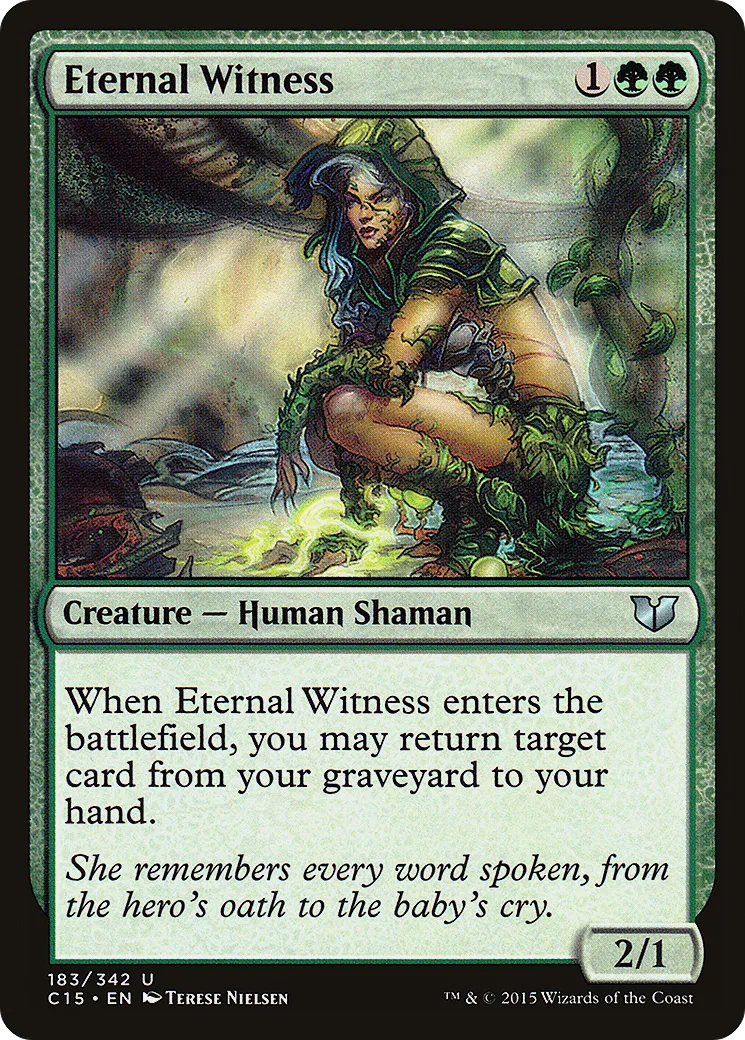 Eternal Witness — Commander 2015 — Magic: The Gathering