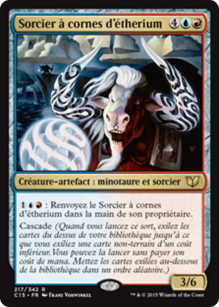 Sorcier à cornes d'étherium — Commander 2015 — Magic: The Gathering