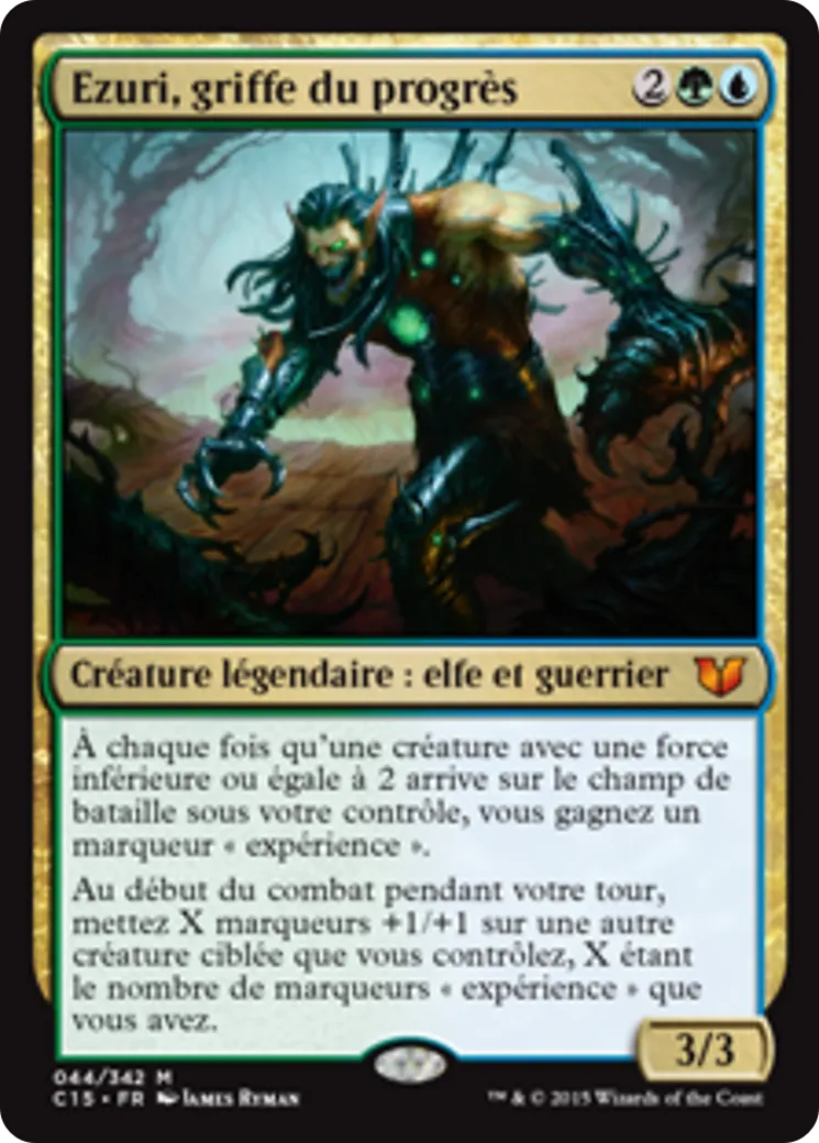 Ezuri, griffe du progrès — Commander 2015 — Magic: The Gathering