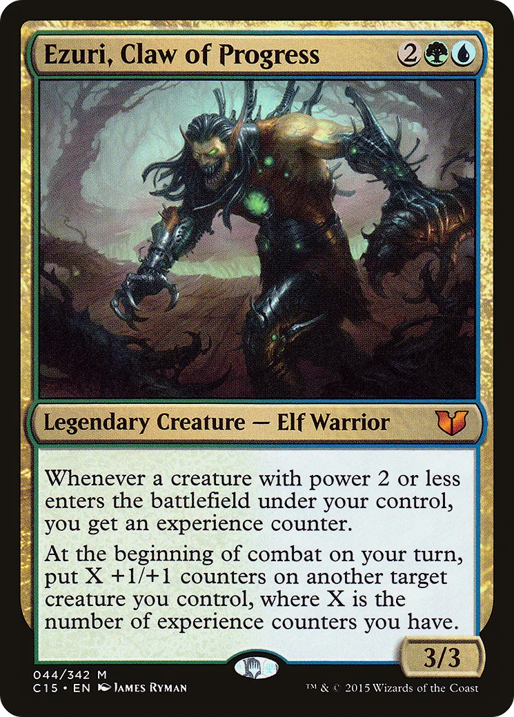Ezuri, Claw of Progress — Commander 2015 — Magic: The Gathering