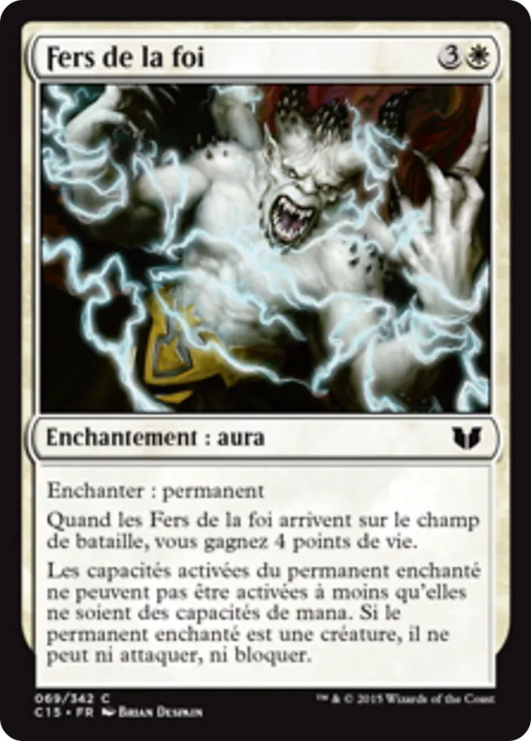 Fers de la foi — Commander 2015 — Magic: The Gathering