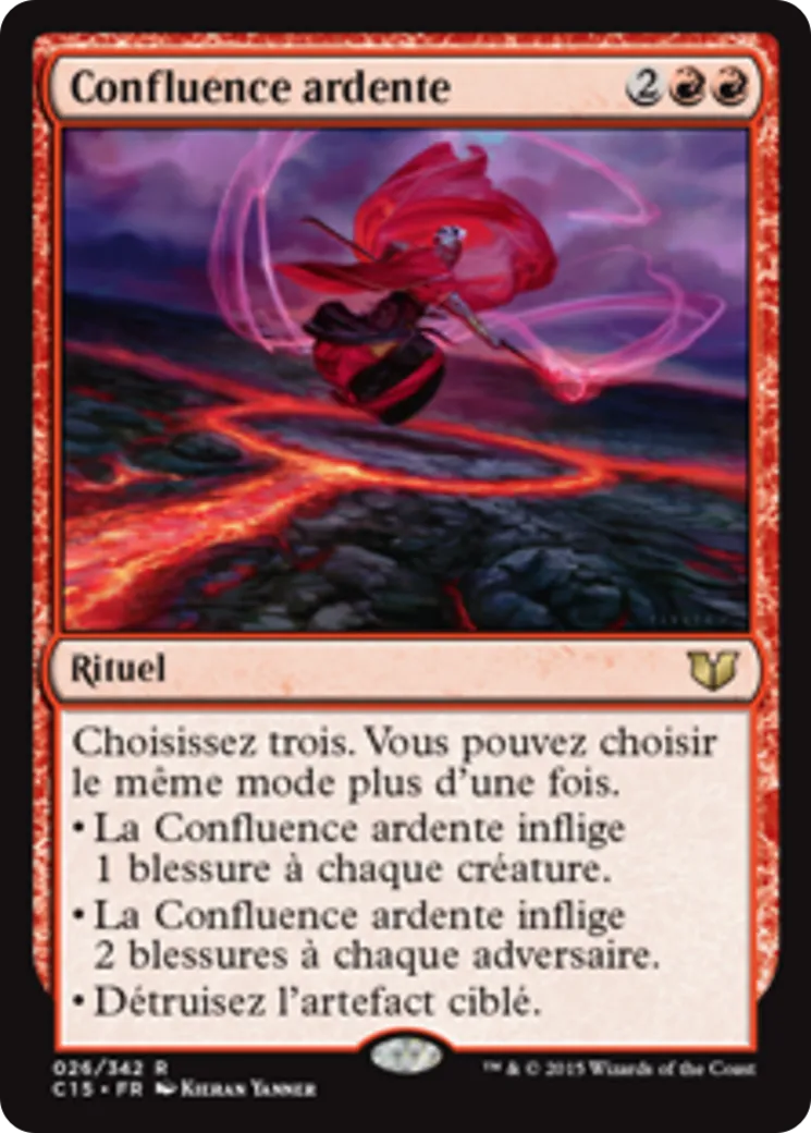 Confluence ardente — Commander 2015 — Magic: The Gathering