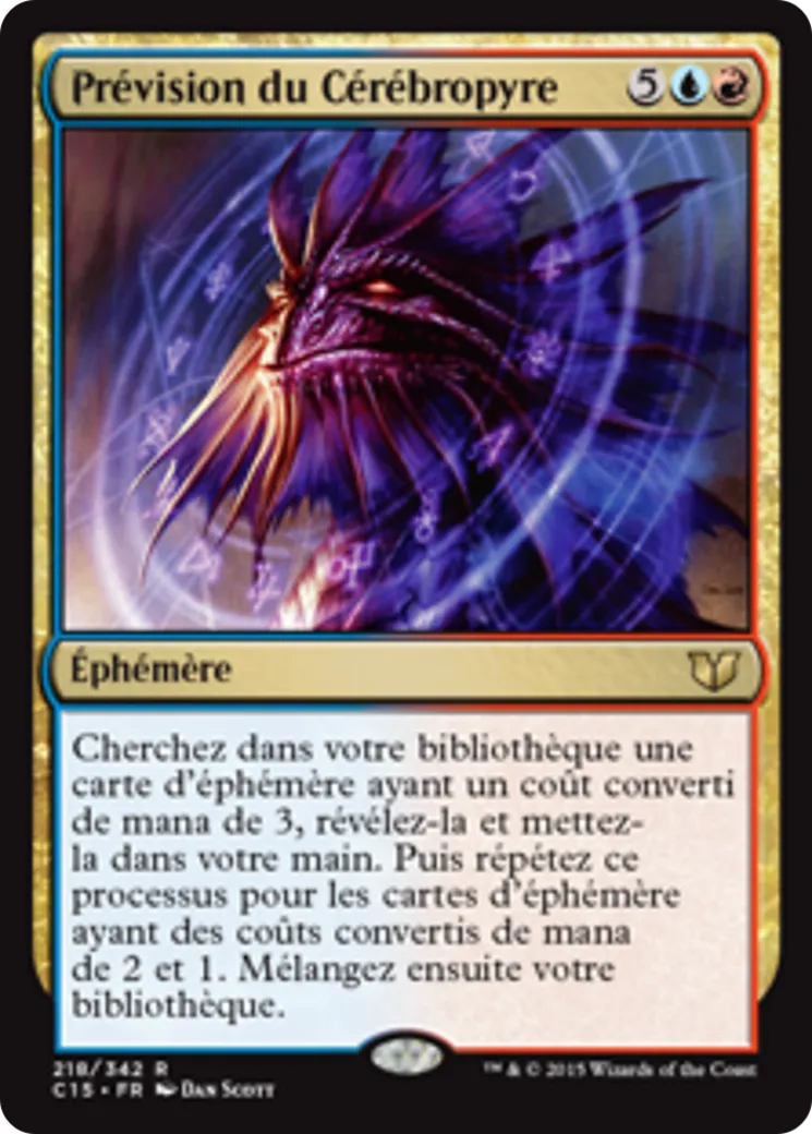 Prévision du Cérébropyre — Commander 2015 — Magic: The Gathering