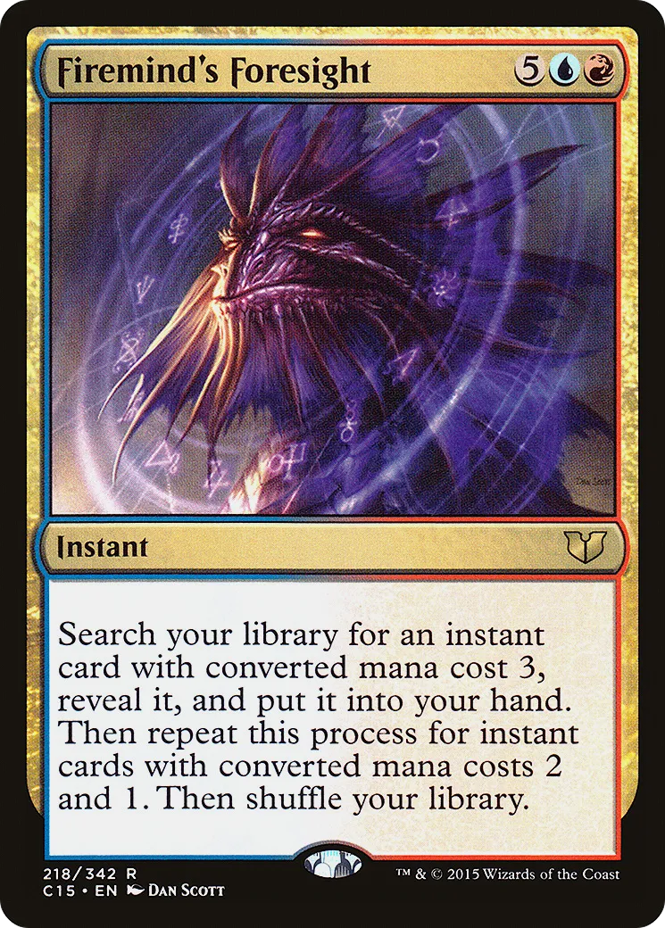 Prévision du Cérébropyre — Commander 2015 — Magic: The Gathering