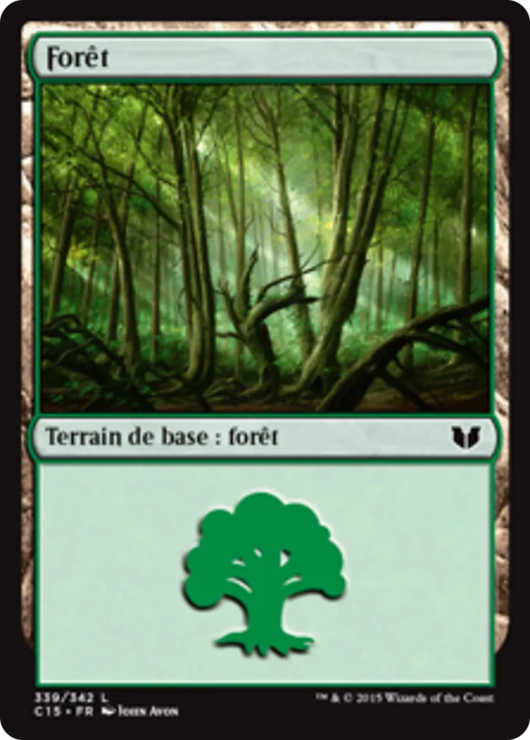 Forêt — Commander 2015 — Magic: The Gathering