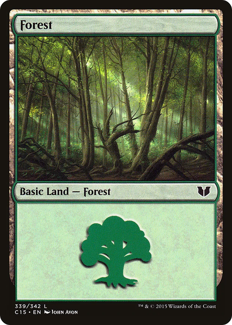 Forest — Commander 2015 — Magic: The Gathering