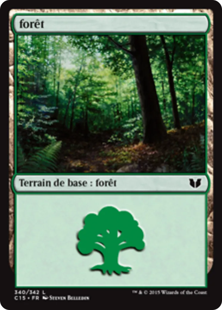 Forêt — Commander 2015 — Magic: The Gathering