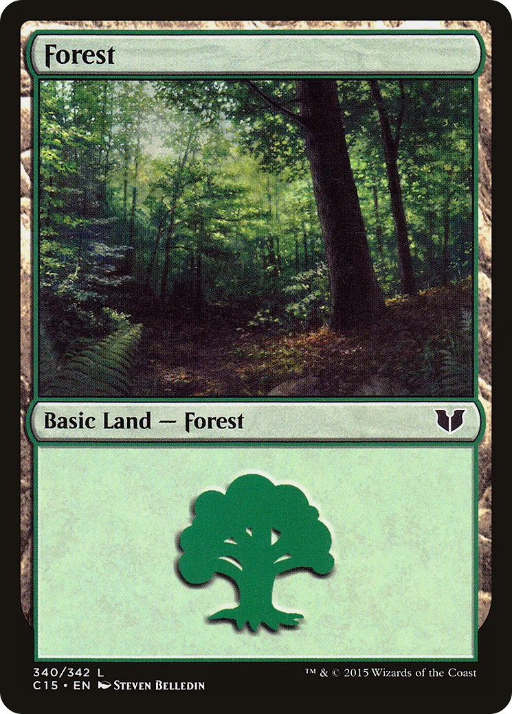 Forest — Commander 2015 — Magic: The Gathering