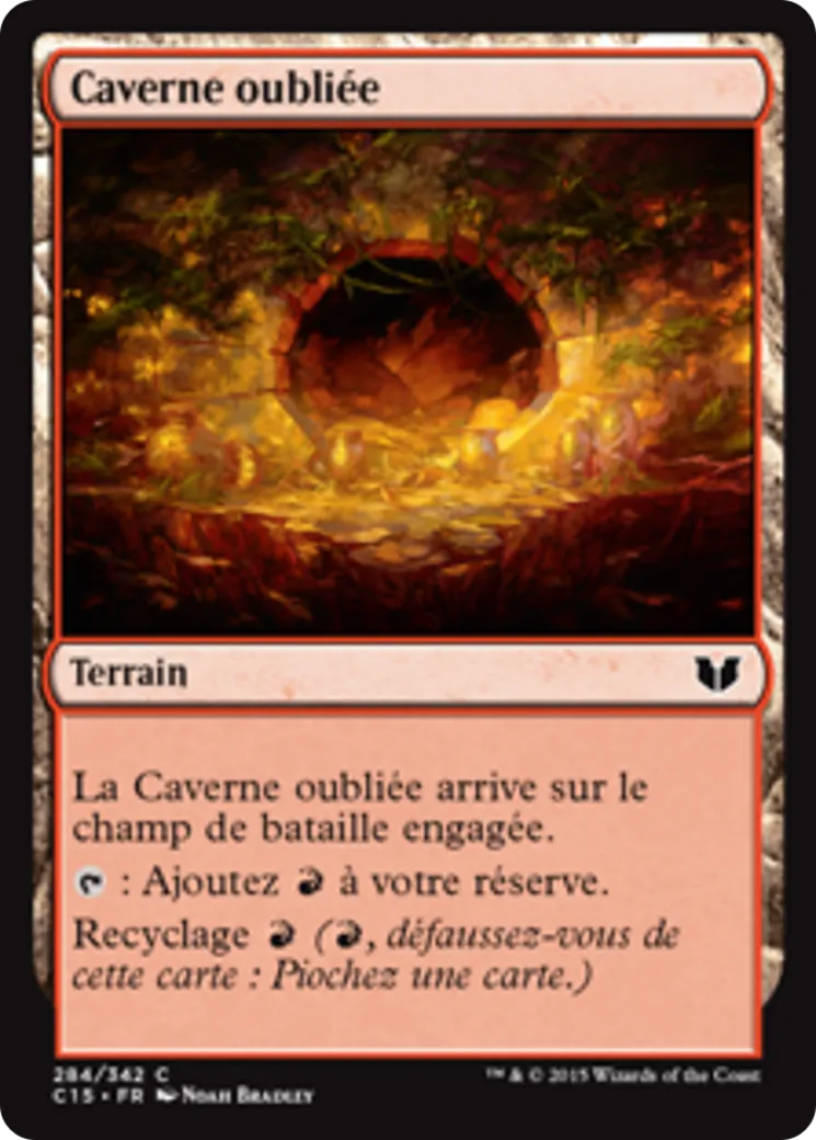 Caverne oubliée — Commander 2015 — Magic: The Gathering