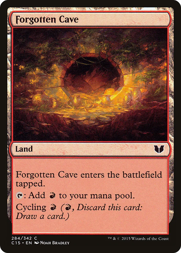 Forgotten Cave — Commander 2015 — Magic: The Gathering
