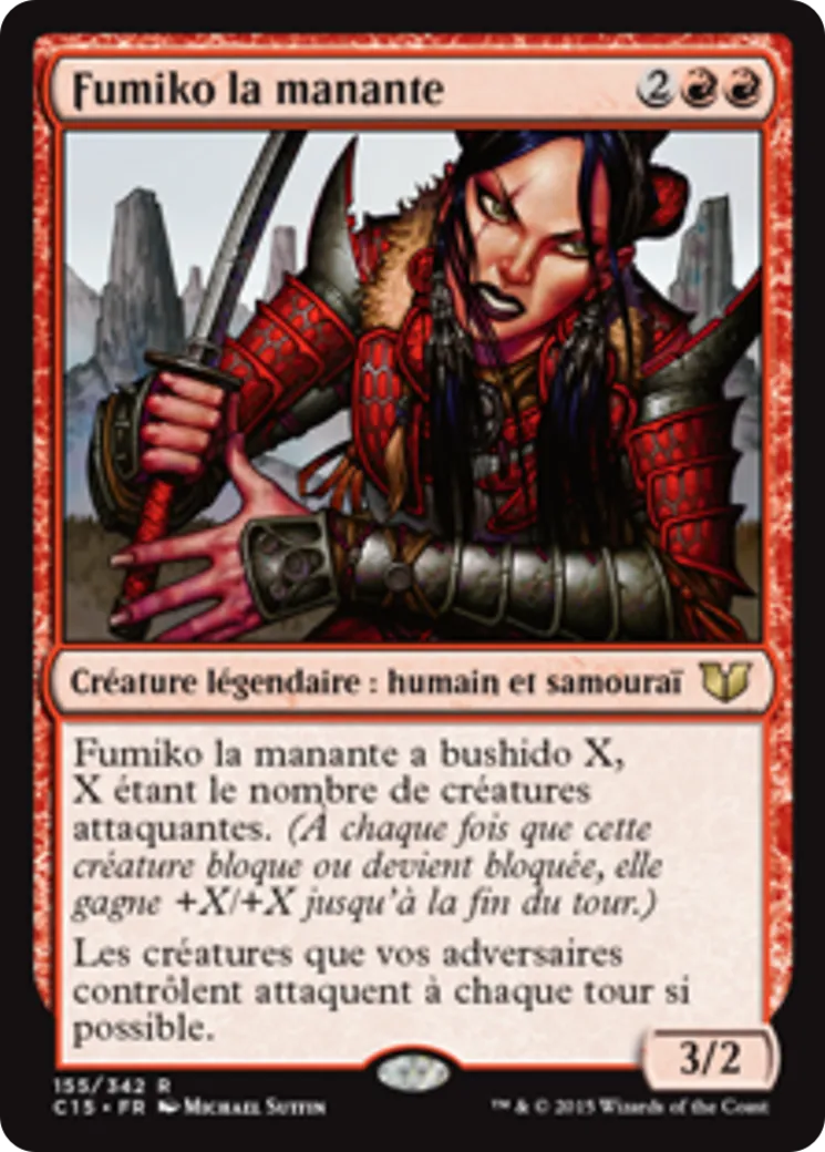 Fumiko la manante — Commander 2015 — Magic: The Gathering