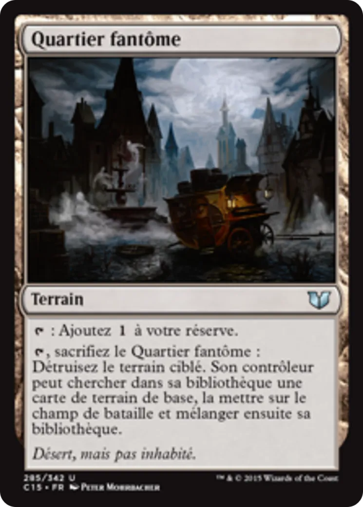 Quartier fantôme — Commander 2015 — Magic: The Gathering