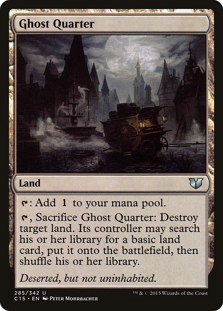 Ghost Quarter — Commander 2015 — Magic: The Gathering
