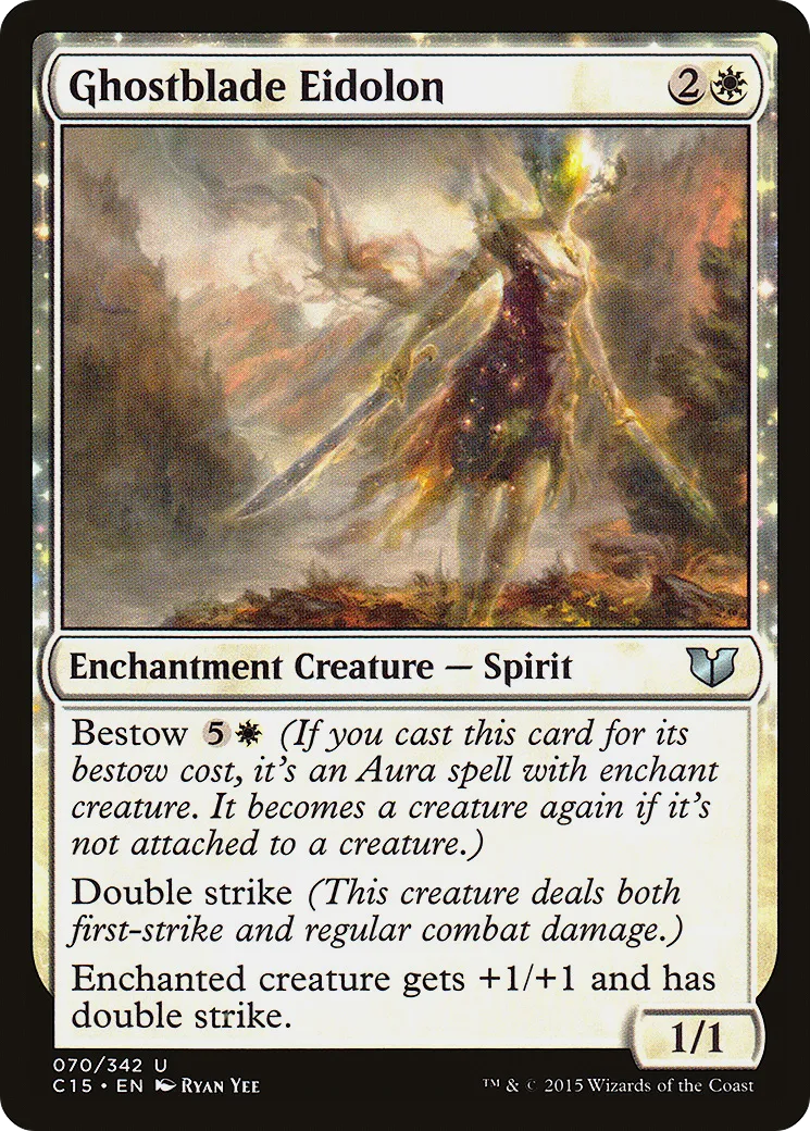 Ghostblade Eidolon from Commander 2015 - Magic: The Gathering