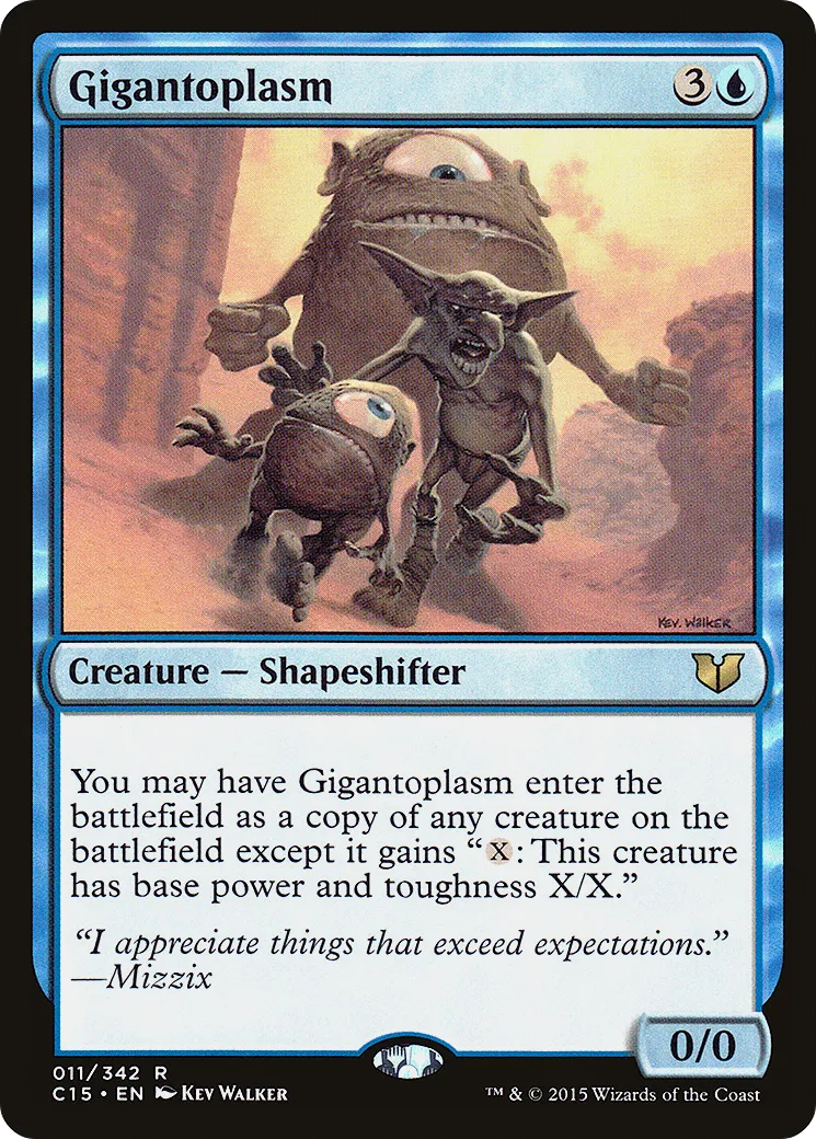 Gigantoplasm — Commander 2015 — Magic: The Gathering