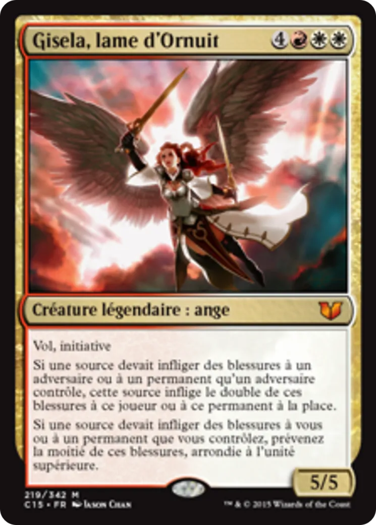 Gisela, lame d'Ornuit — Commander 2015 — Magic: The Gathering