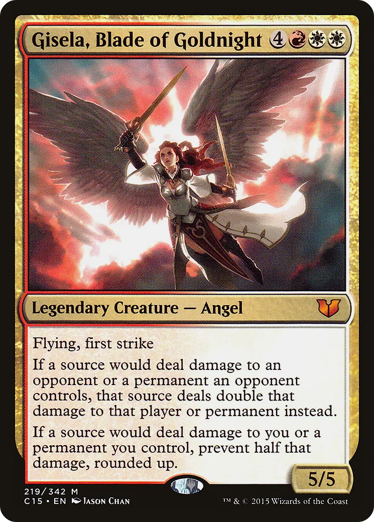 Gisela, Blade of Goldnight — Commander 2015 — Magic: The Gathering