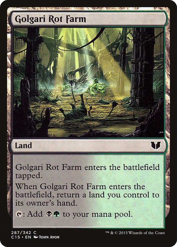 Golgari Rot Farm — Commander 2015 — Magic: The Gathering