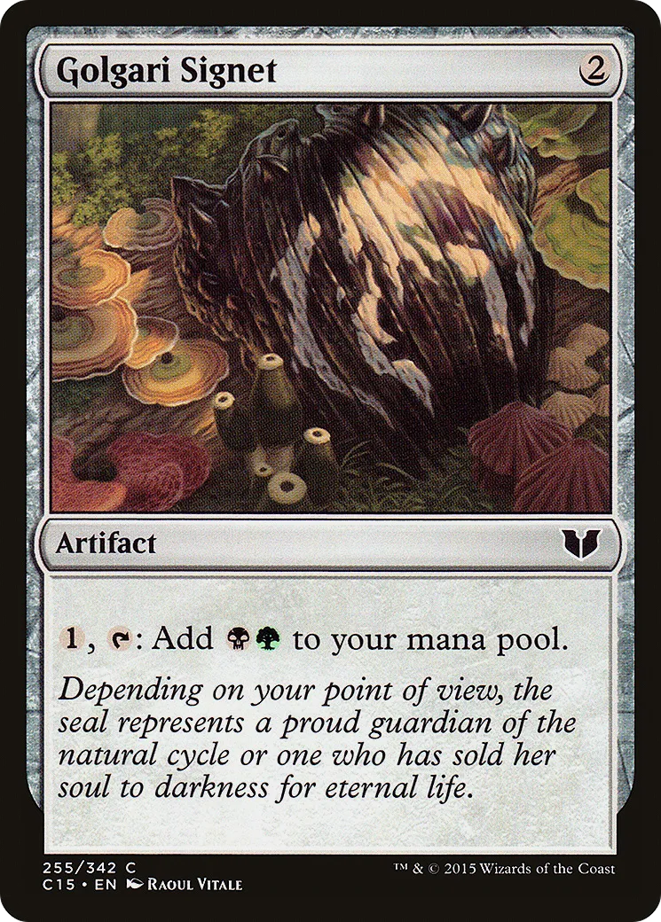 Golgari Signet — Commander 2015 — Magic: The Gathering
