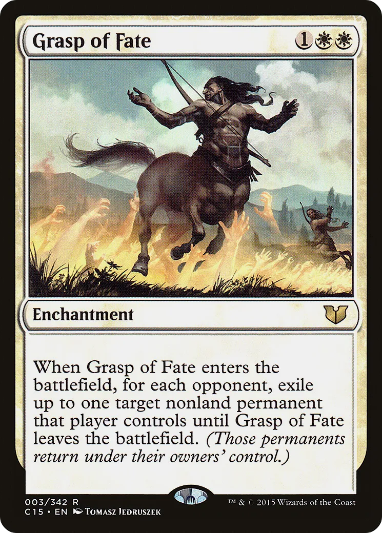 Grasp of Fate — Commander 2015 — Magic: The Gathering