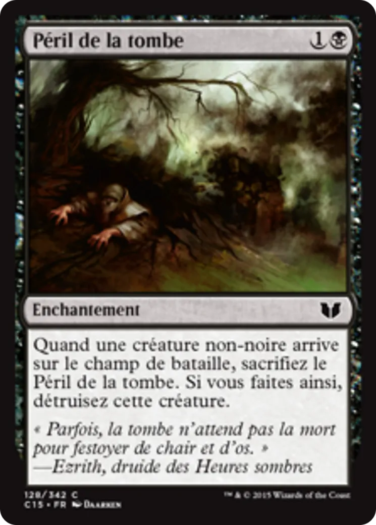 Péril de la tombe — Commander 2015 — Magic: The Gathering