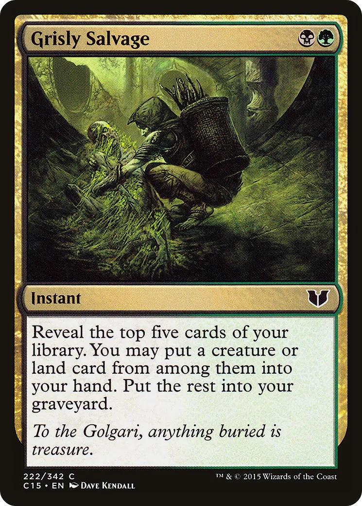 Horrible récupération — Commander 2015 — Magic: The Gathering