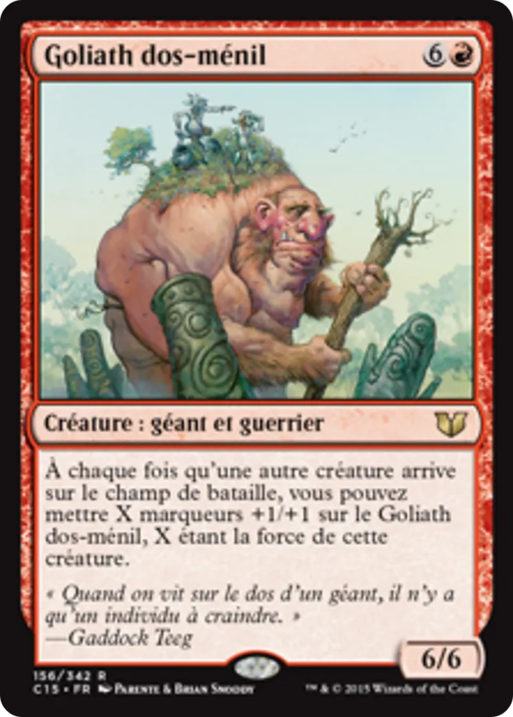 Goliath dos-ménil — Commander 2015 — Magic: The Gathering