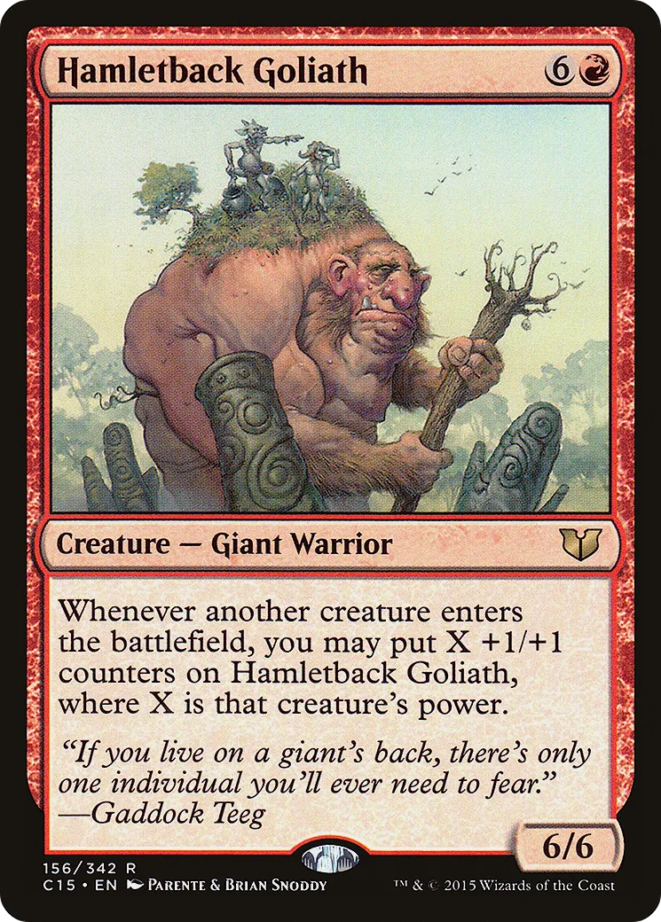 Hamletback Goliath — Commander 2015 — Magic: The Gathering