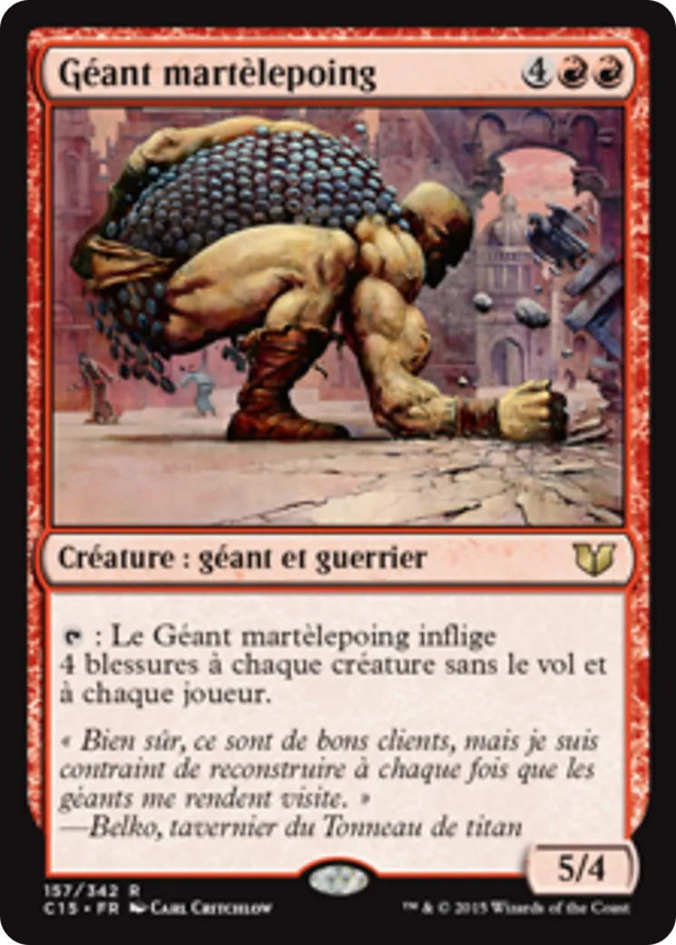 Géant martèlepoing — Commander 2015 — Magic: The Gathering