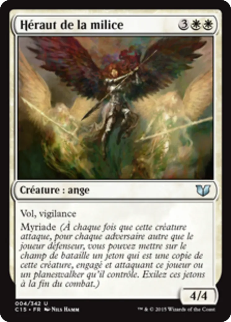Héraut de la milice — Commander 2015 — Magic: The Gathering