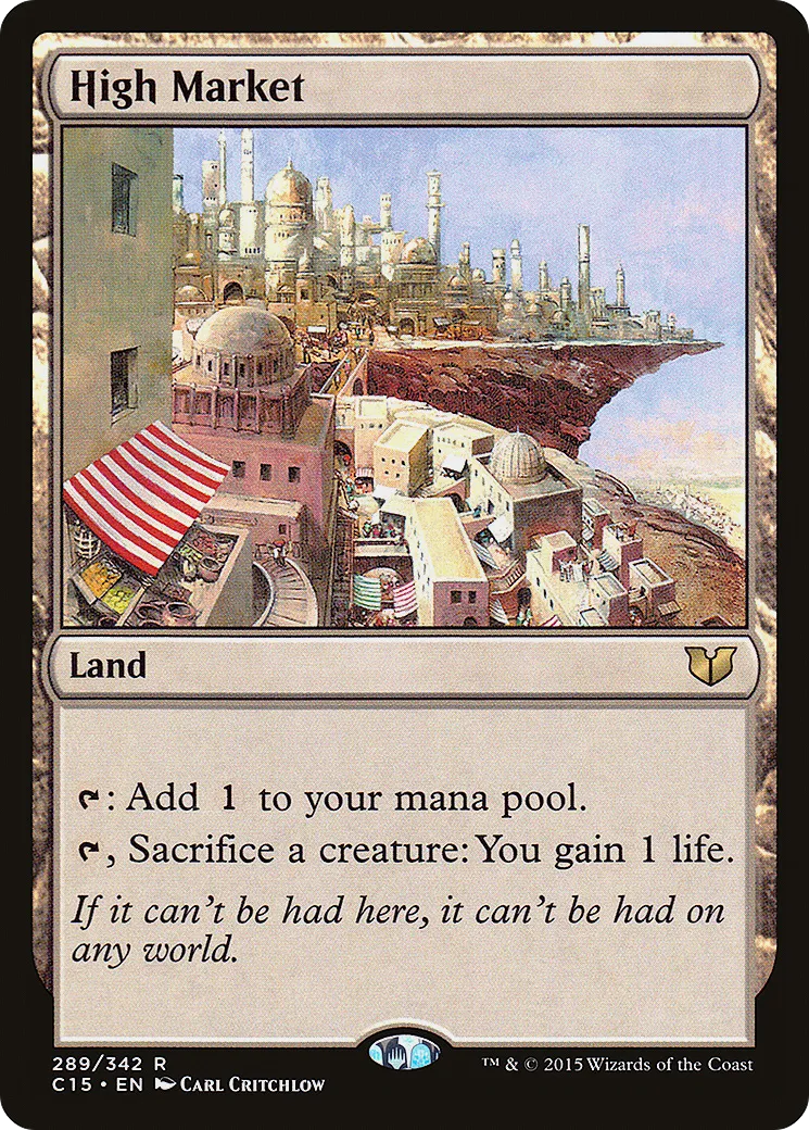 High Market — Commander 2015 — Magic: The Gathering