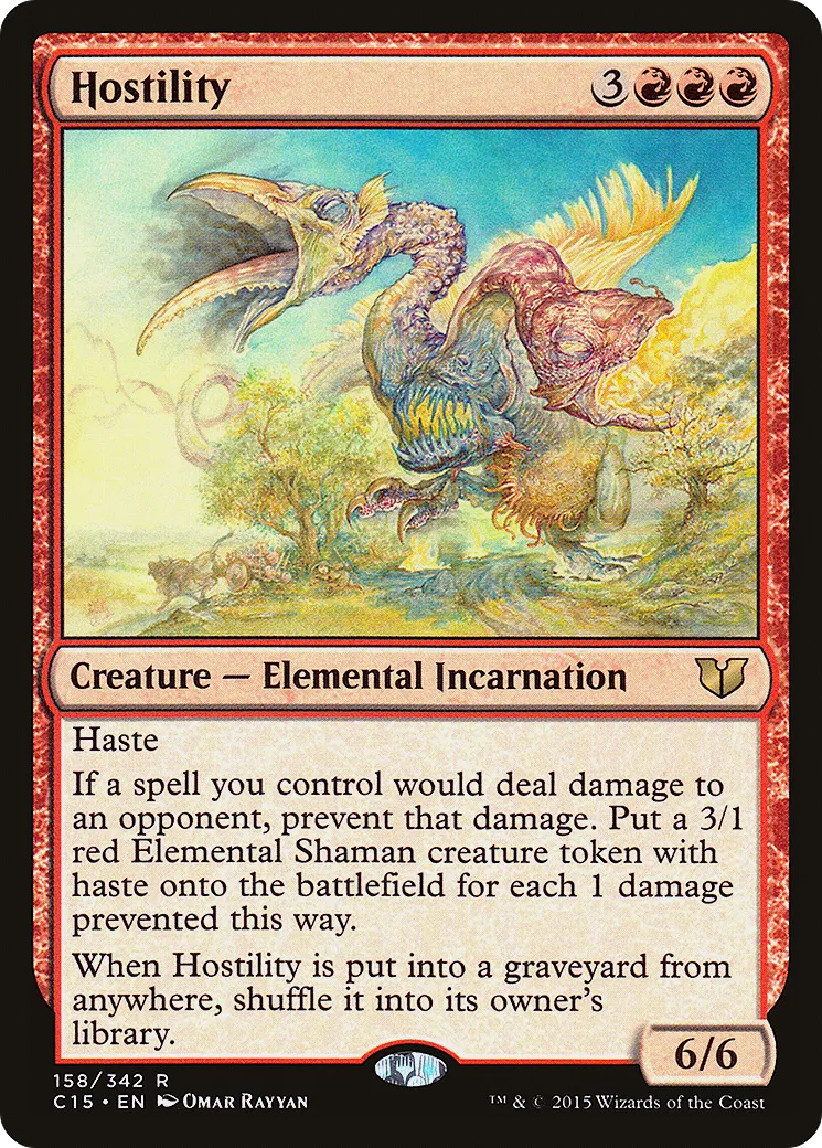 Hostilité — Commander 2015 — Magic: The Gathering