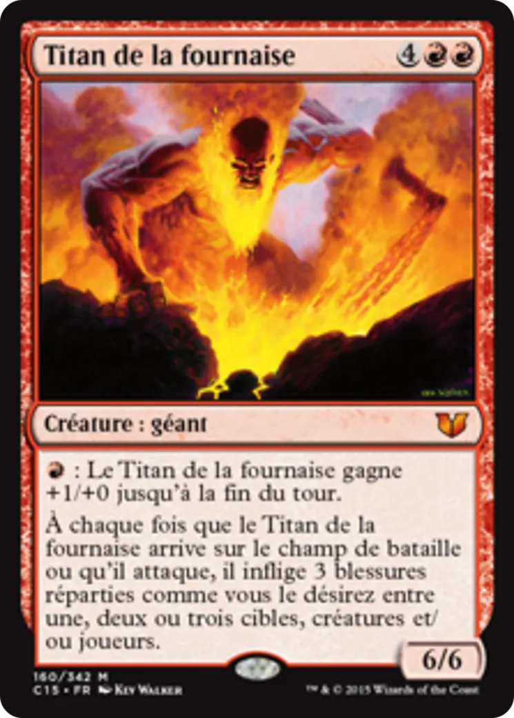 Titan de la fournaise from Commander 2015 - Magic: The Gathering